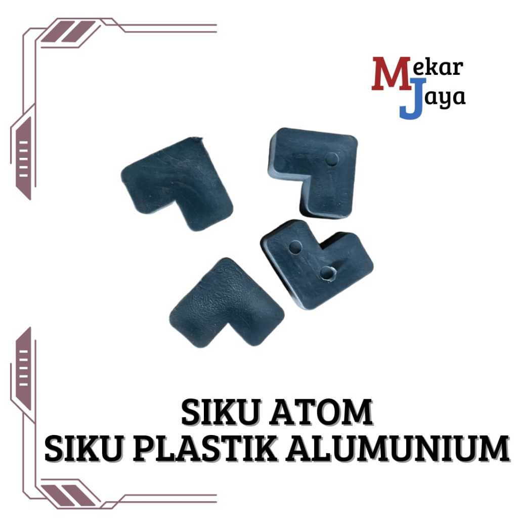 SIKU ATOM/ SIKU PLASTIK ALUMUNIUM SAMBUNGAN HOLLOW