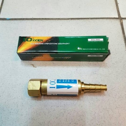 Flashback Arrestor untuk Regulator Oxygen