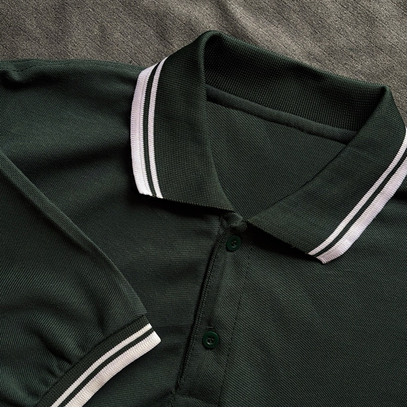 YU7 Kaos Kerah Pria Saku / Baju Polo Shirt Pria Saku / Atasan Kerah Saku Pria