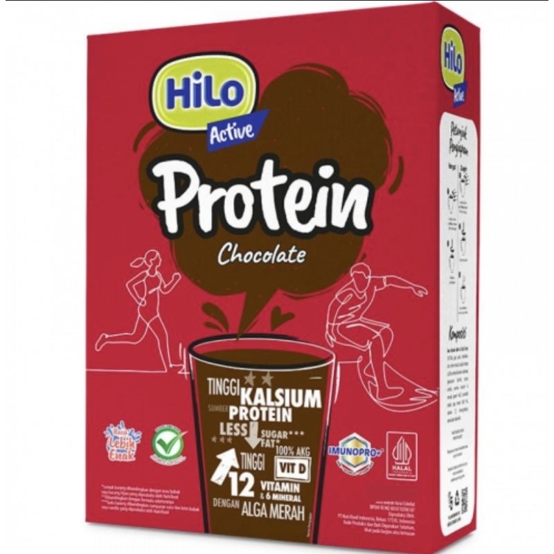 

Hilo aktive susu bubuk tinggi kalsium cokelat 250 gr