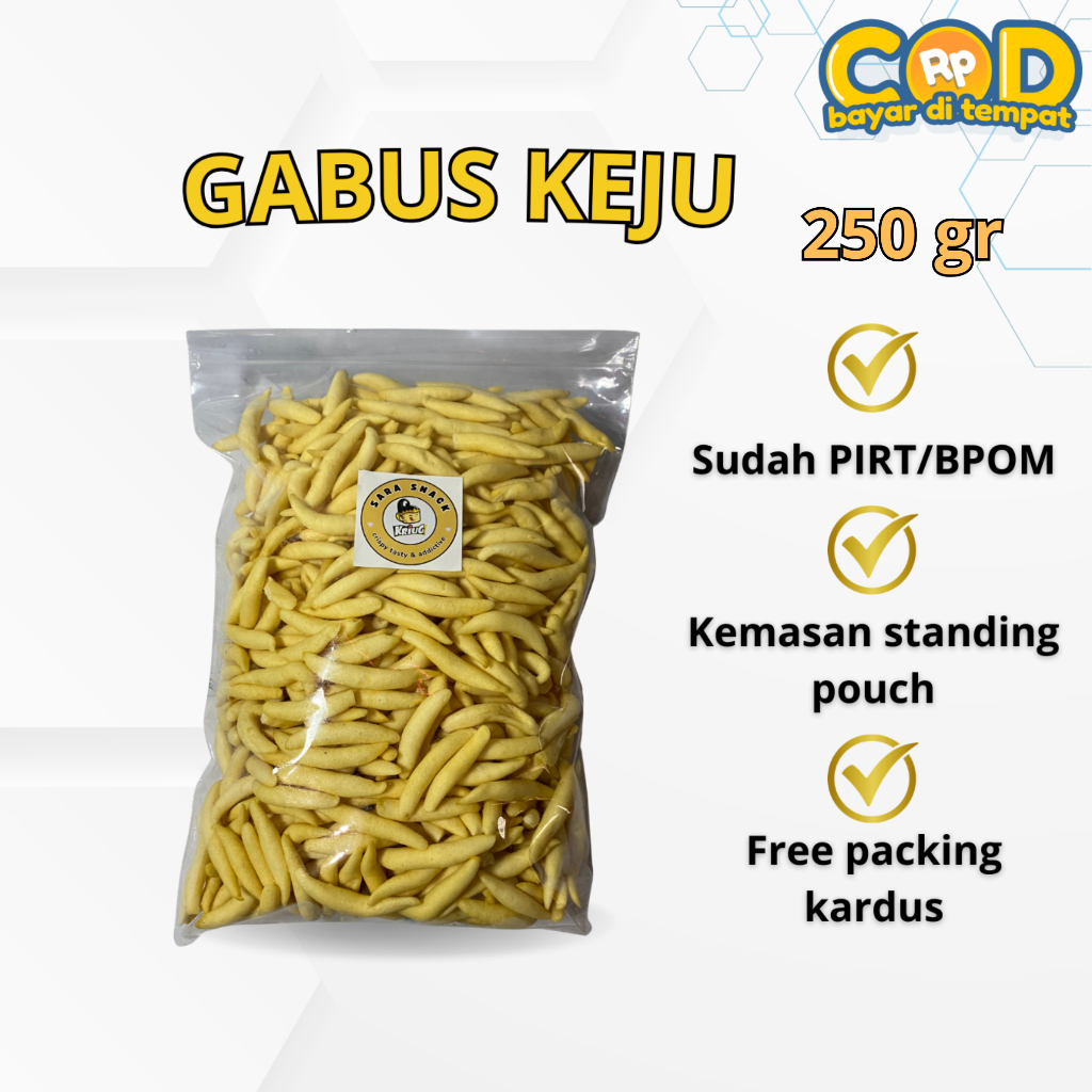 

Stik Gabus keju | Telur Gabus keju -250gr