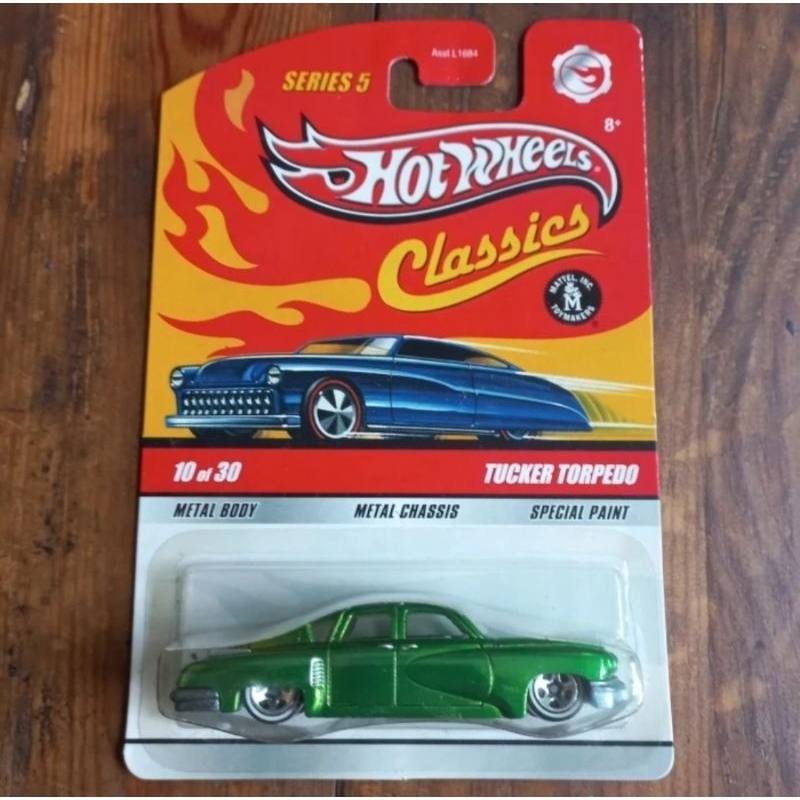 hot wheels tucker torpedo classics diecast (t)