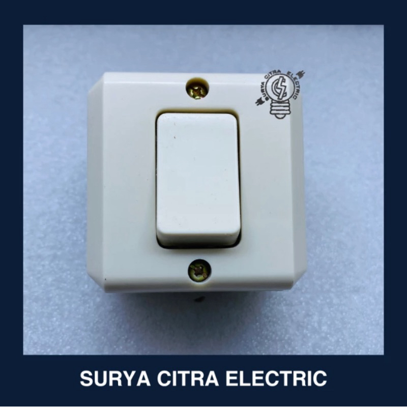 BROCO Saklar Lampu Outbow Engkel Tunggal