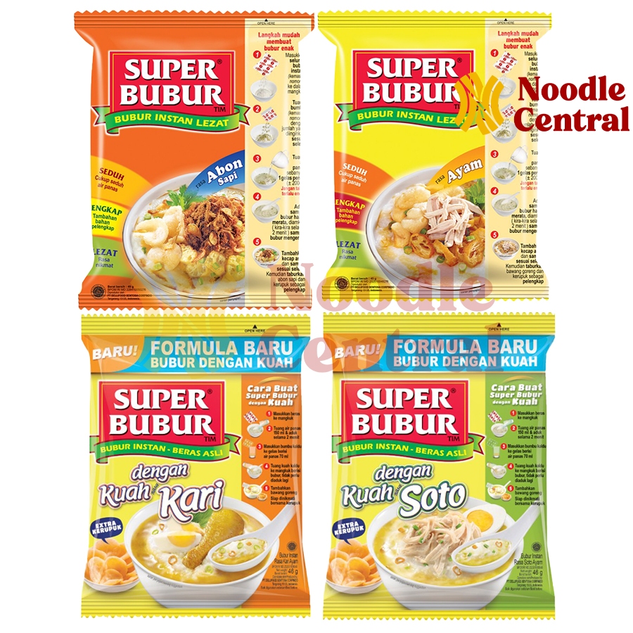 

SUPER BUBUR - Bubur instan beras asli