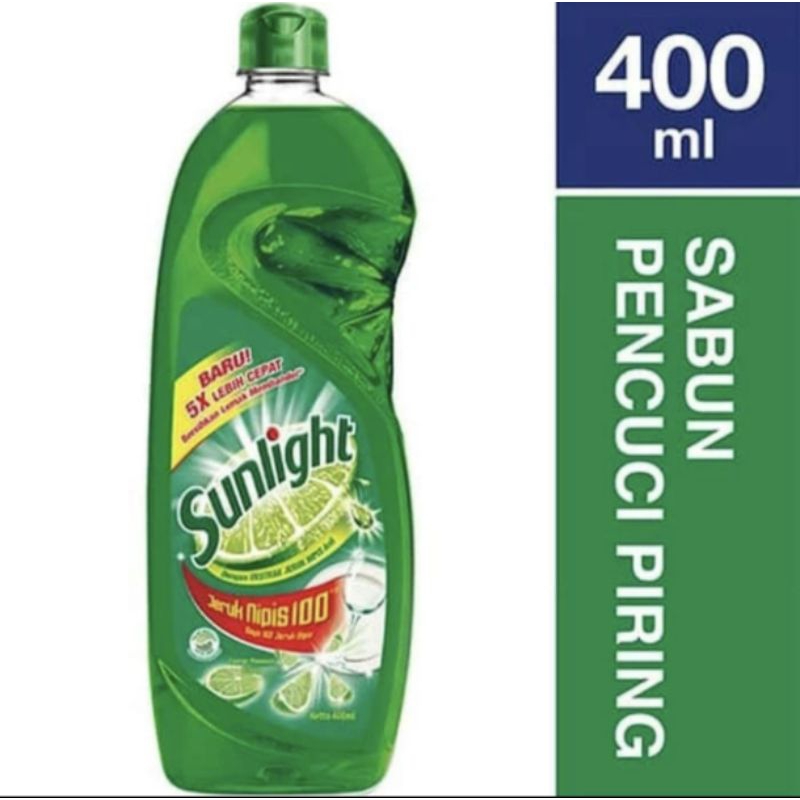 Sunlight 400ml / sunlight botol / sabun cuci piring