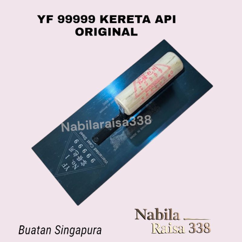 Nabilaraisa338 Raskam baja sendok plester semen Roskam penghalus tembok acian skim 99999 kereta api 