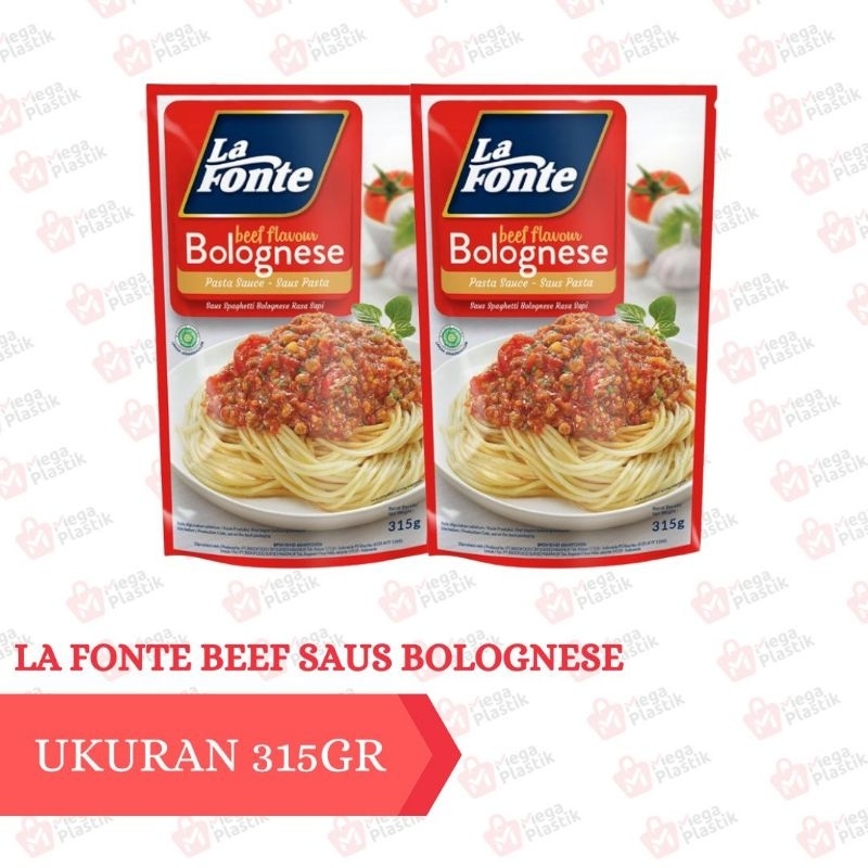 

LA FONTE BEEF SAUS BOLOGNESE 315GR