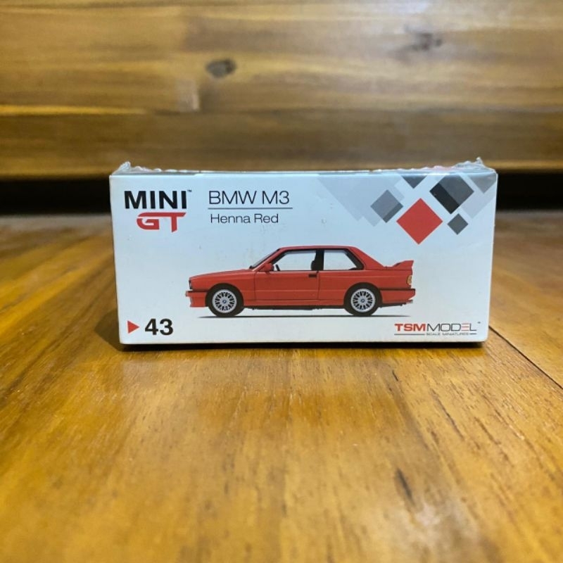 Mini GT /43 / BMW M3 Henna Red Sealed