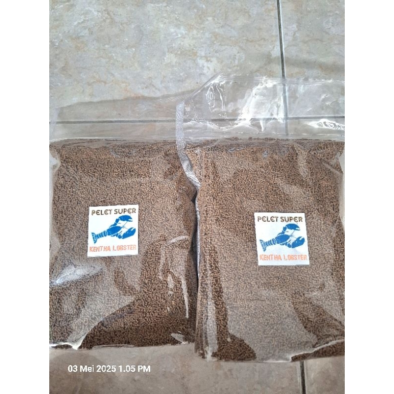 Pelet Super Lobster Air Tawar dan Udang 1 kg