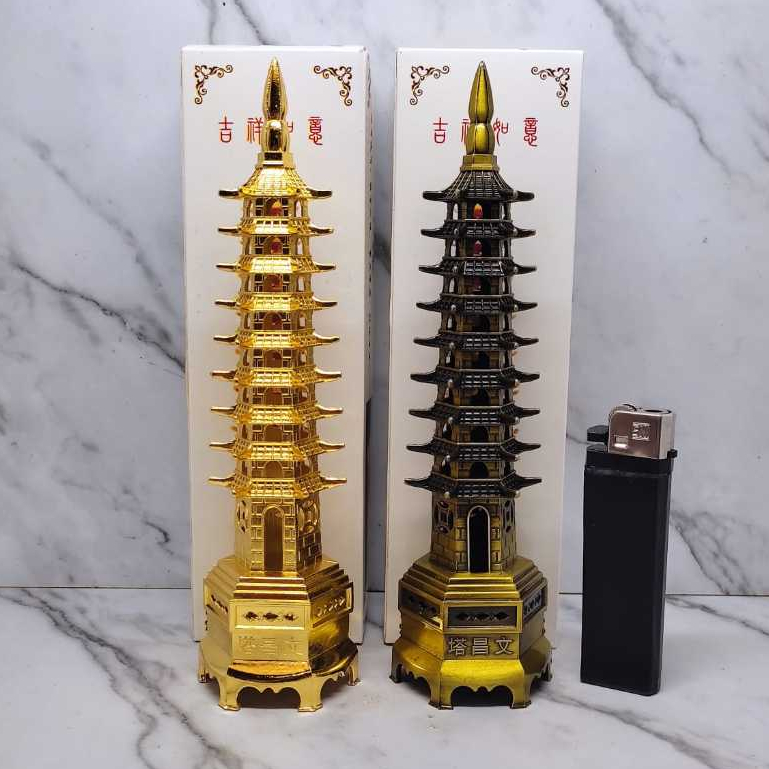 Pajangan Miniatur Pagoda China