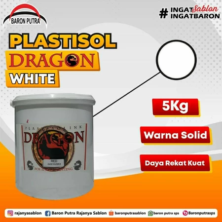 

TINTA PLASTISOL DRAGON GALON 5KG