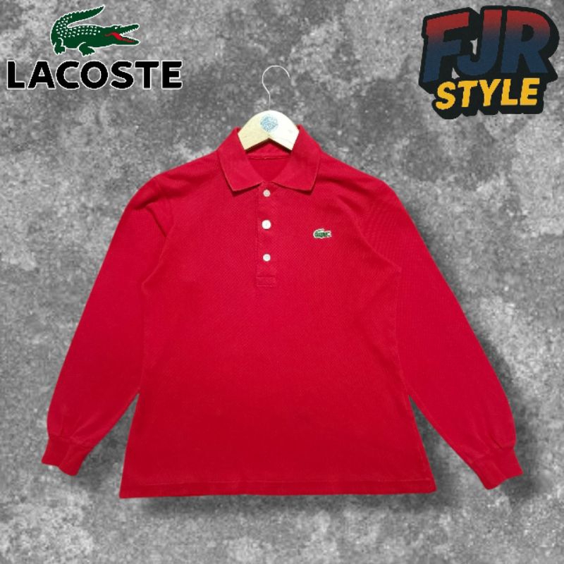 Lacoste Small Logo Long Sleeve Polo Shirt