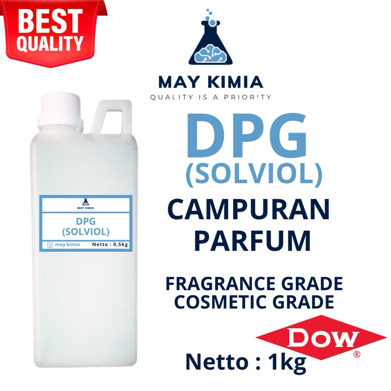 DPG  / Solviol / Solfiol / Pelarut Parfum / Kosmetik grade / fragrance grade / DPG 500g / DPG 1kg / 