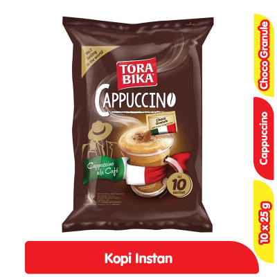 

KOPI TORABIKA CAPPUCCINO 1 renceng 25g x10 Sachet