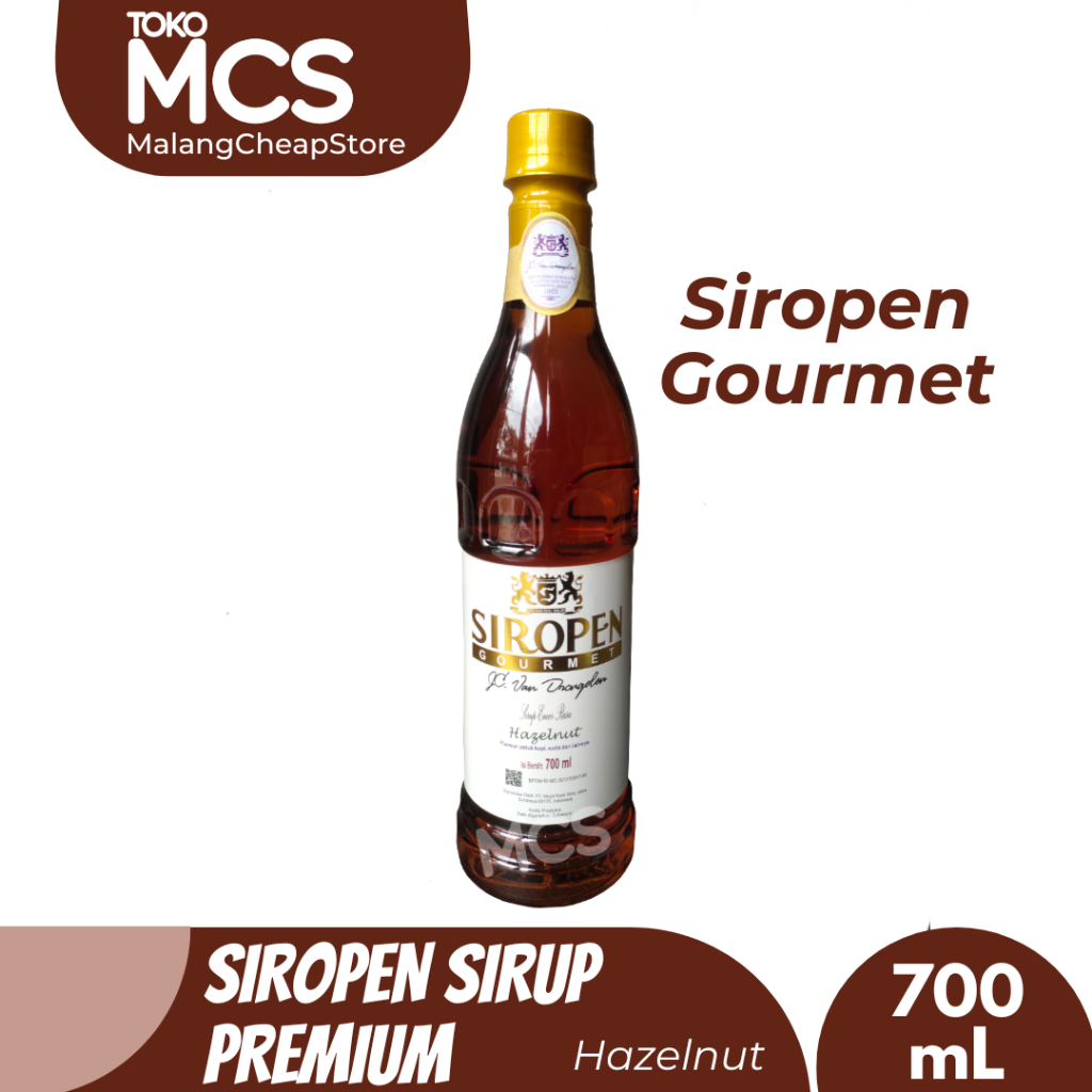 

Sirup SIROPEN Gourmet rasa HAZELNUT 700ml