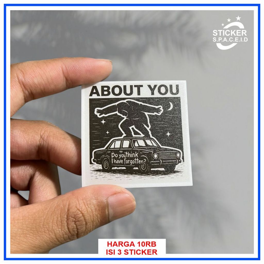 

(3PCS) STICKER ABOUT YOU AESTHETIC WATERPROOF