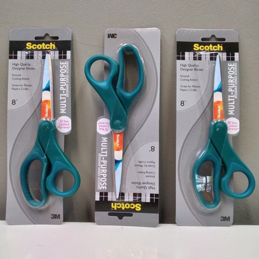 

3 M Scotch Gunting Serbaguna 1428 PAM multi purpose scissors 8 inch