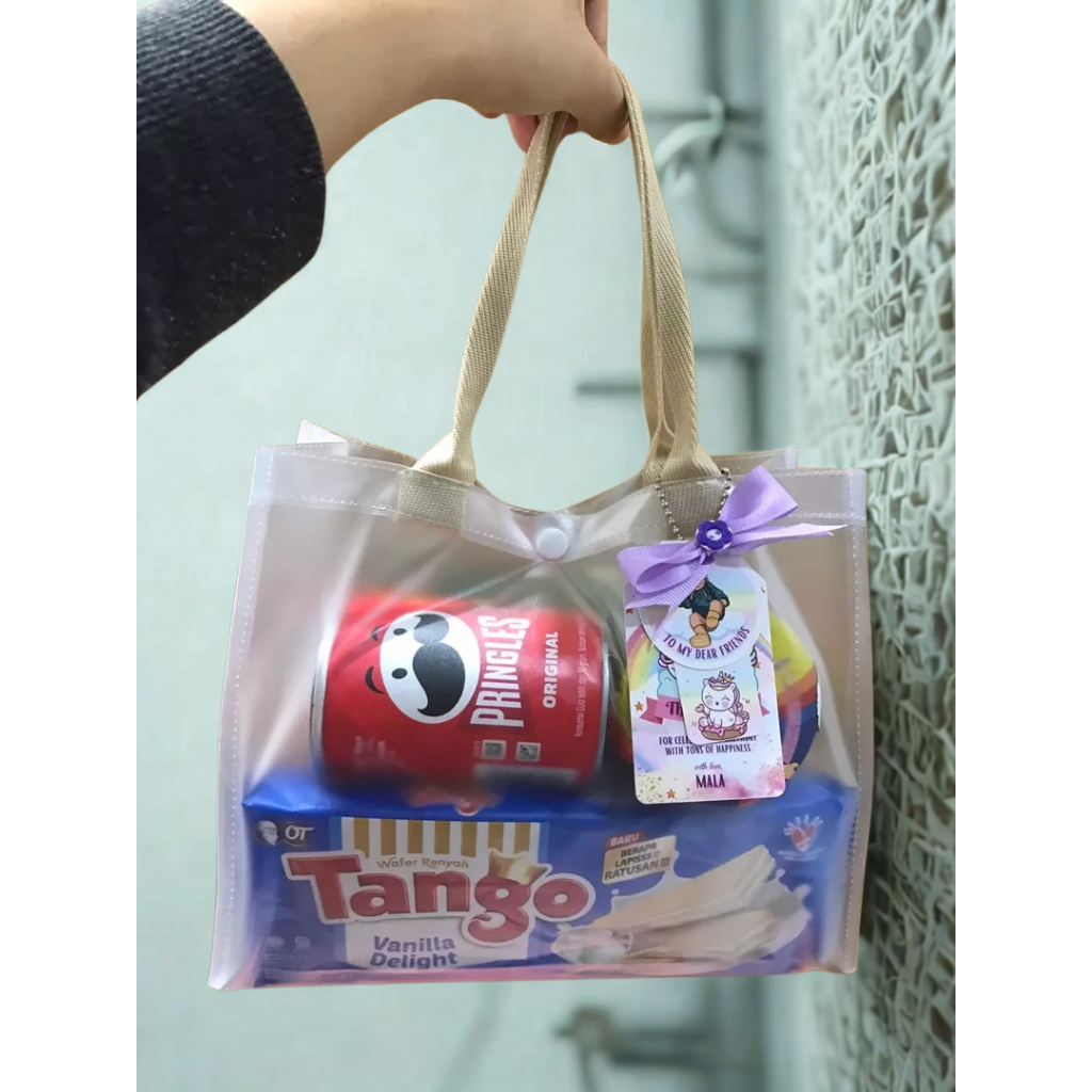 

Tas Hampers Murah Mika/PVC Doff Tebal Besar Dan Sedang Mika O,25A Doff