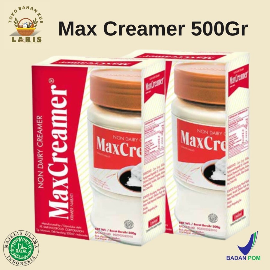 

MAX CREAMER 500 GRAM REFFIL