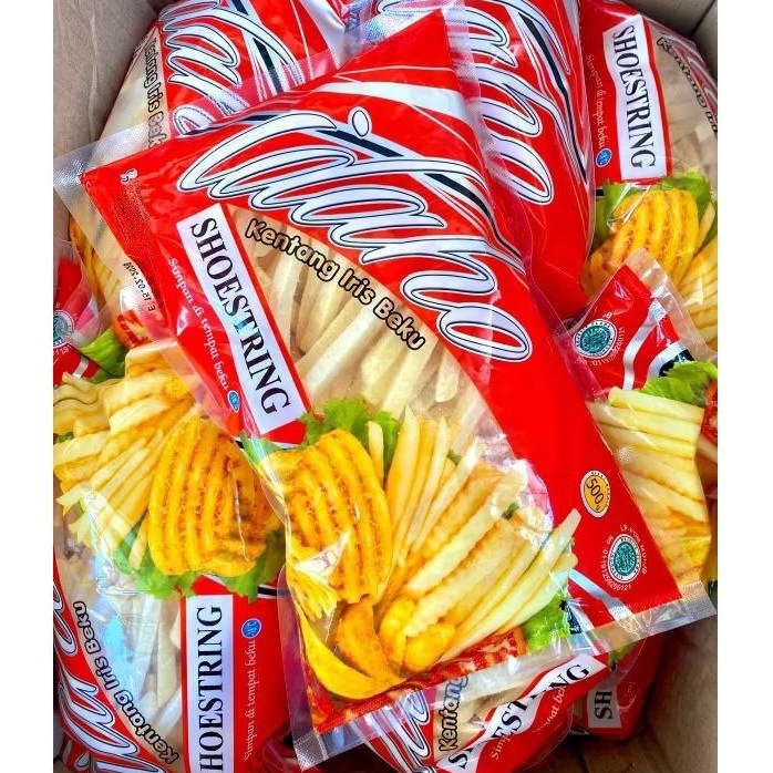 

IDAHO SHOESTRING KENTANG IRIS BEKU 500 GR (KHUSUS SOMEDAY/GOSEND)