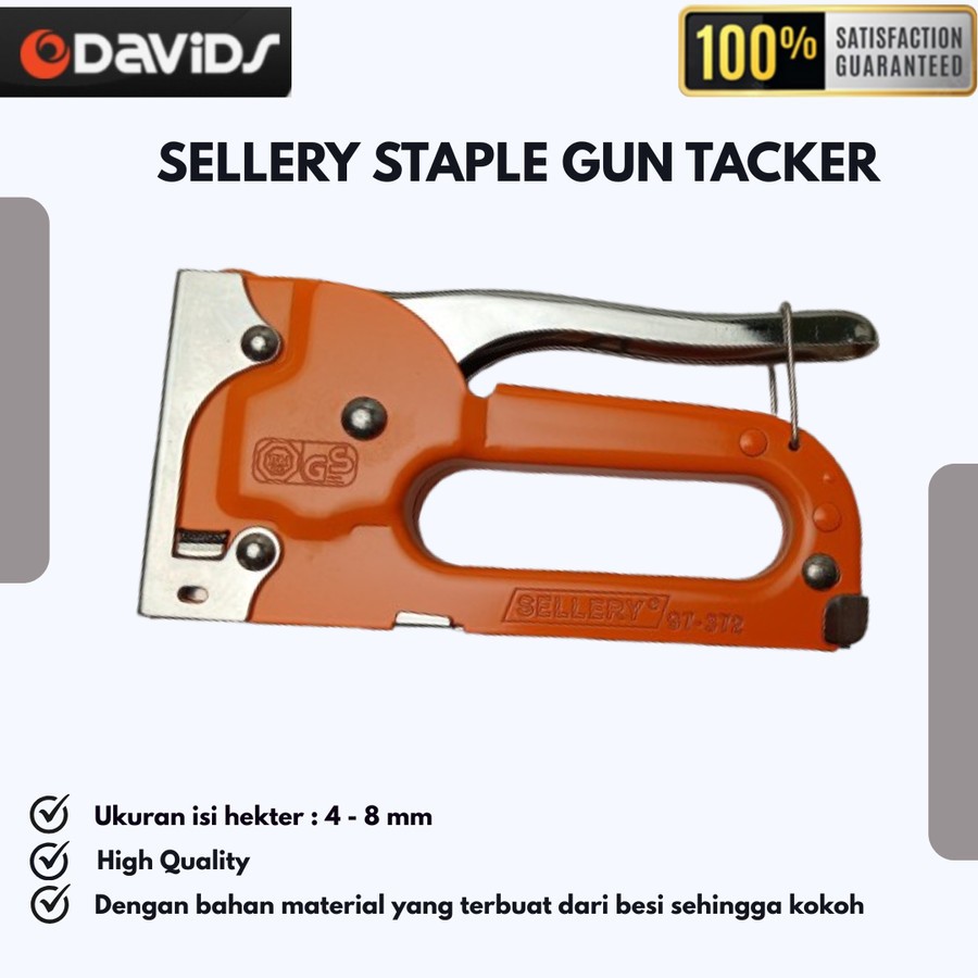 

Staples Tembak Gun Tacker Jok Motor Setaples Stapler Sellery 97-372
