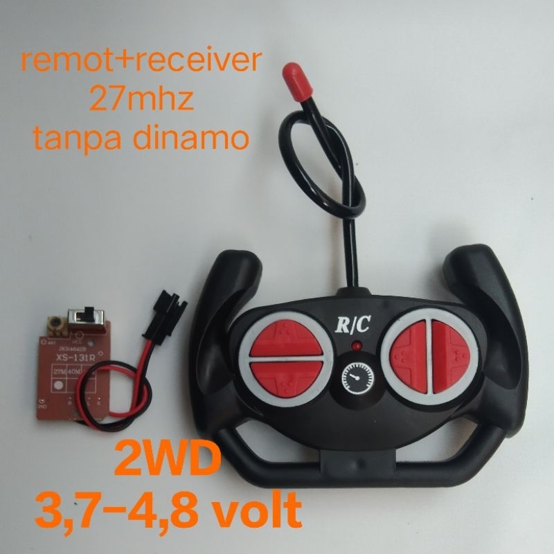 Part RC Rock Crawler Herocar Remote Receiver 4wd + PCB board 4 Chanel 2,4 Ghz