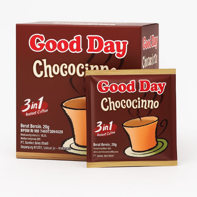 

Good Day Chococinno Original 20gr 10 Sachet