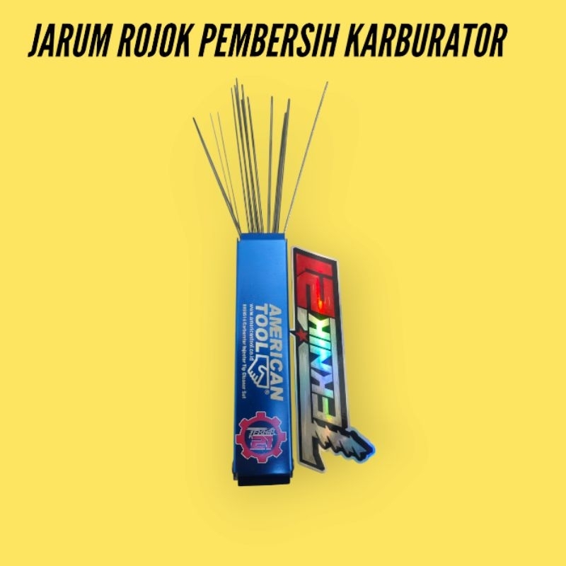 JARUM ROJOK PEMBERSIH CARBU AMERICAN ROJOK KARBU AMERICAN PEMBERSIH LUBANG SPUYER