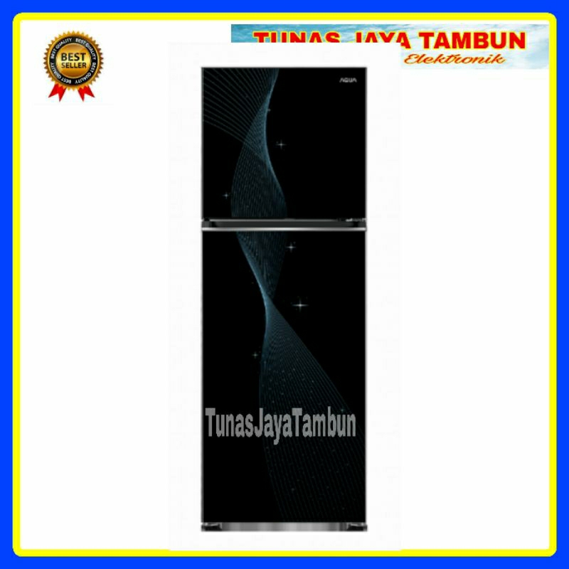 KULKAS AQUA AQR DTM 285CBV / KULKAS AQUA 2 PINTU 225 LITER DTM 285 CBV / AQUA 285CBV
