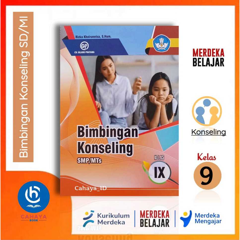 Penerbit GP Kebiasaanku - Buku Bimbingan Konseling (BK) SMP/MTs Kelas 9 Kurikulum Merdeka