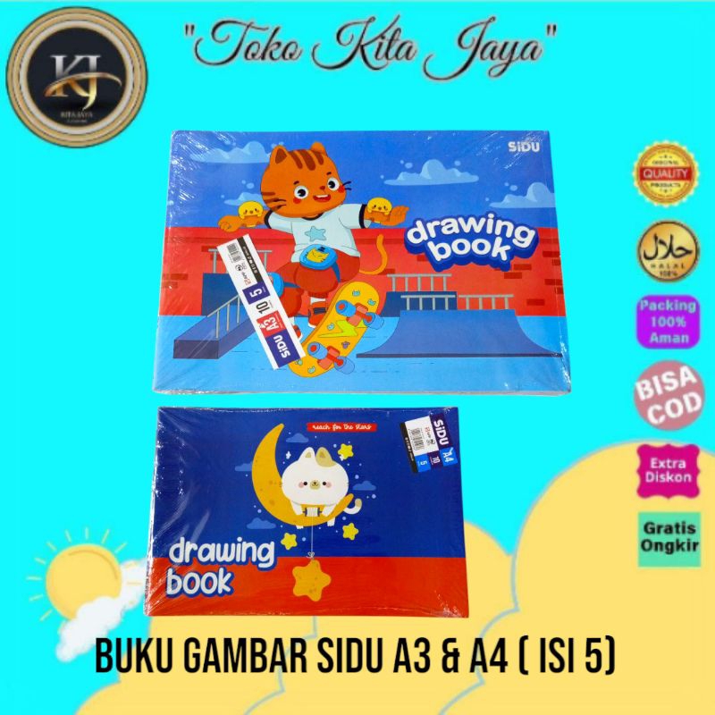 

Buku Gambar SIDU A3 & A4 (Isi 5)