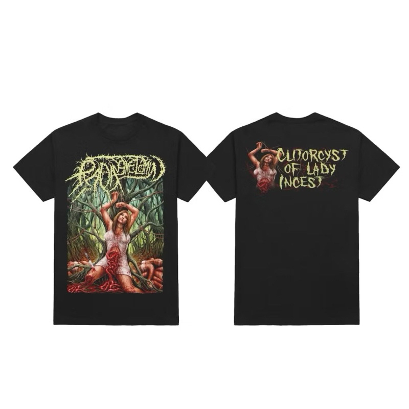 T-Shirt RADANG KELAMIN - Clitorcyst Of Lady Inscest (Original Merchandise)