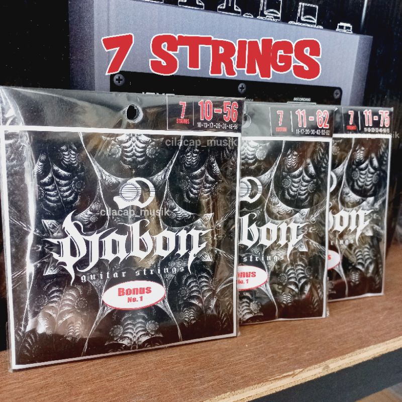 SENAR GITAR DJABON 7 STRING SENAR DJABON ELEKTRIK 7 STRINGS