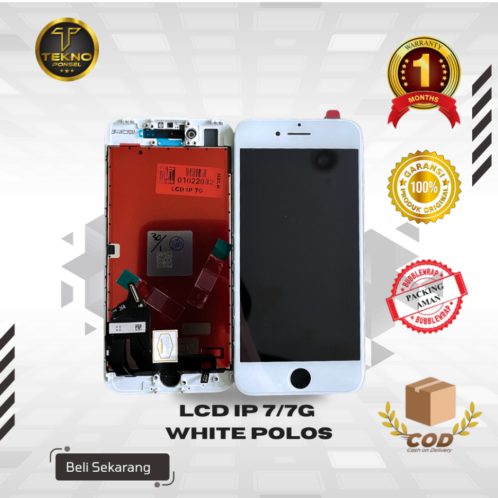 LCD IPHONE 7/7G ORIGINAL 100% FULLSET+TOUCHSCREEN