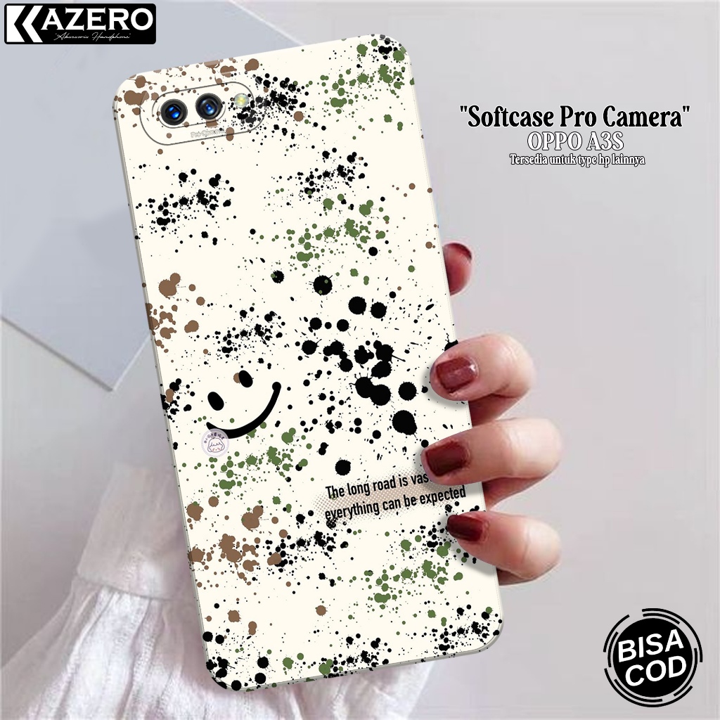 Fashion Case Aesthetic Softcase OPPO A3S Terbaru Case OPPO A3S Silikon Pro Camera Casing OPPO A3S Ke