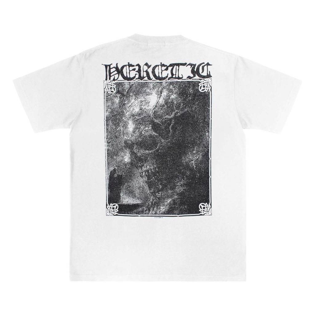 Heretic - T-shirt Kaos Tangan Pendek - Mischief White