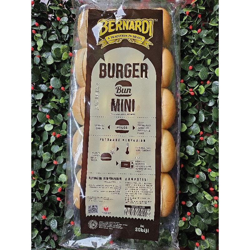 

BERNARDI ROTI BURGER BUN MINI ISI 20 PCS TERMURAH