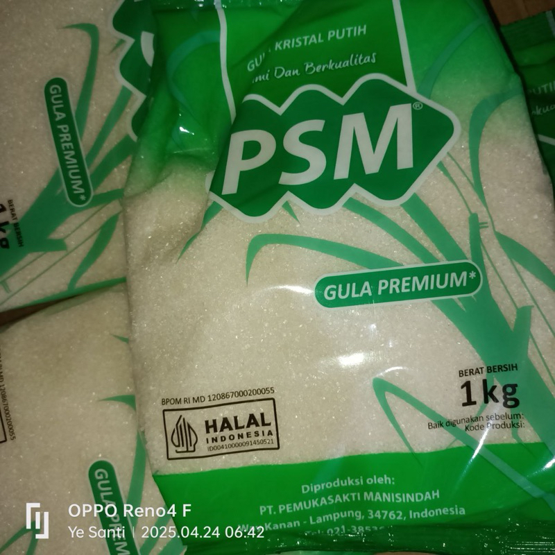 

Gula PSM Kemasan 1kg
