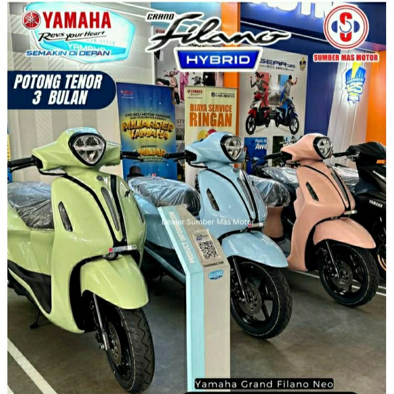 Promo DP Yamaha Grand Filano Hybrid Neo Pink