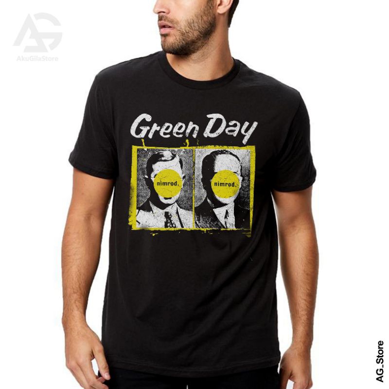 Green Day - Kaos Band - Kaos Musik - Ag Store - Kaos Green Day