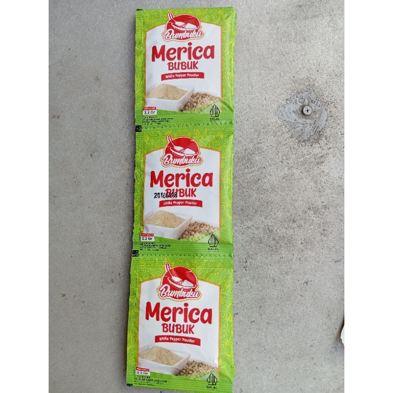 

BUMBUKU MERICA BUBUK renceng 12'S