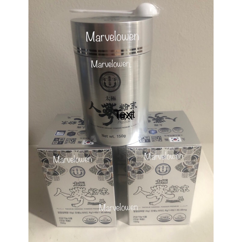 

PREMIUM TAEKUK GINSENG POWDER ORIGINAL KOREA
