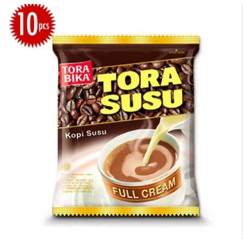 

TORABIKA TORA SUSU 1 RENCENG ISI 10 SACHET