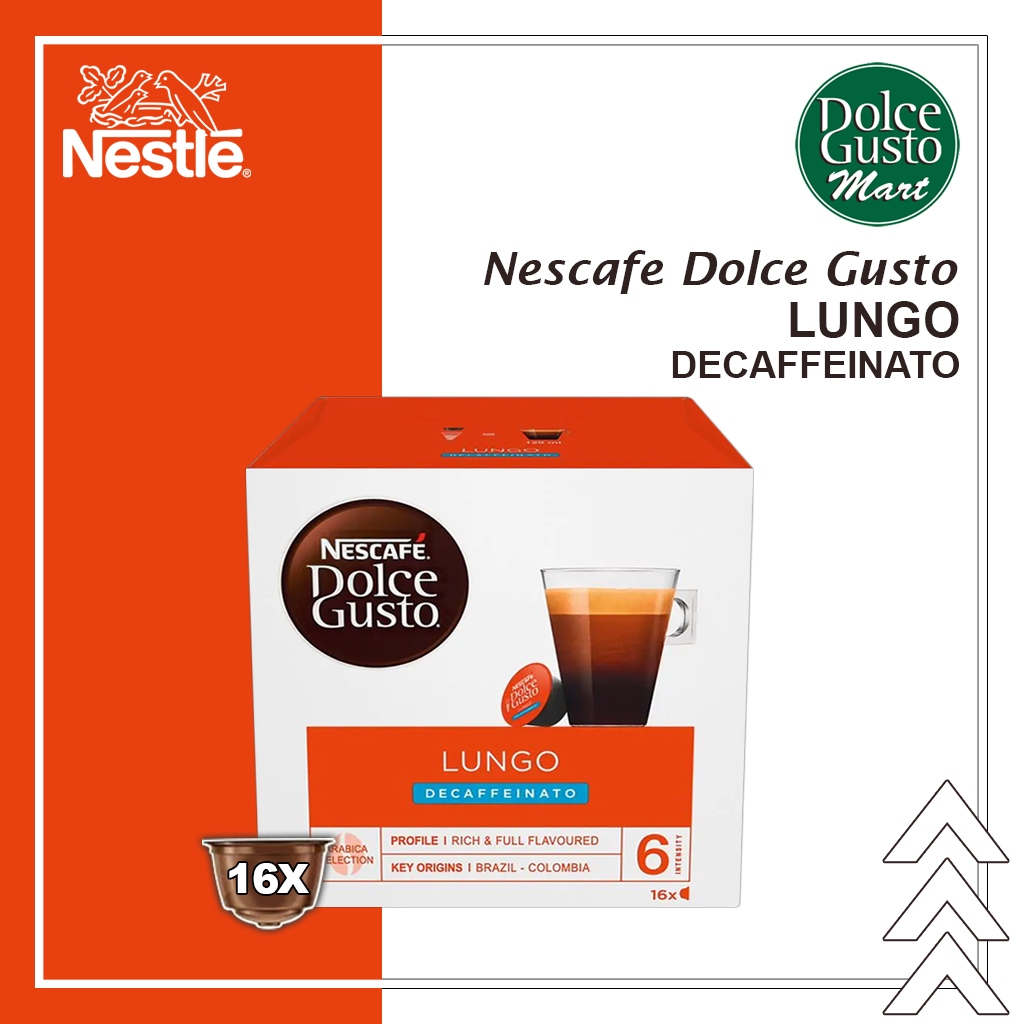 

Capsule Nescafe Dolce Lungo Decaffeinato - Kopi Kapsul Decaf Import Limited Edition