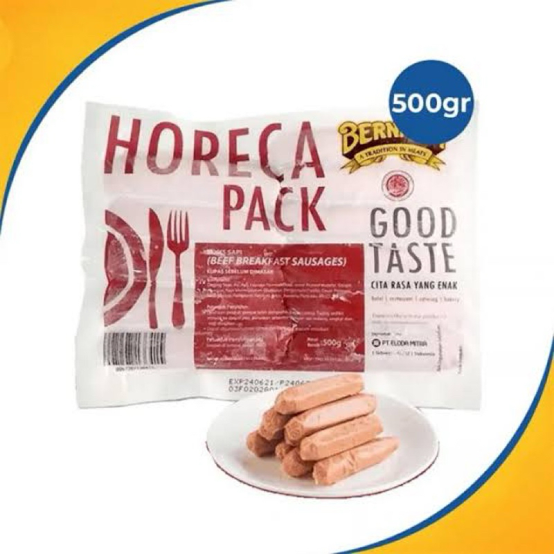 

Bernardi Sosis Hareca Halal - 500gram