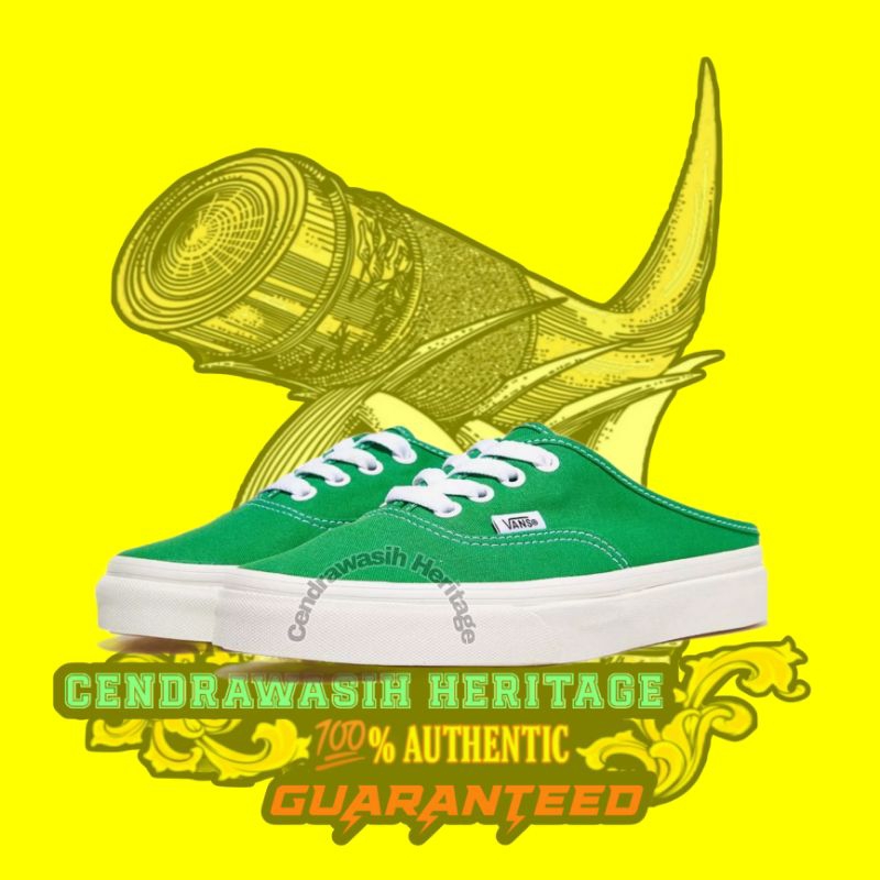 Vans Authentic Canvas Mule Green Original