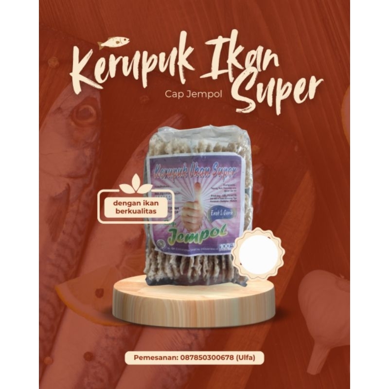 

Kerupuk Ikan Cap Jempol Ori Free Bubblewrap