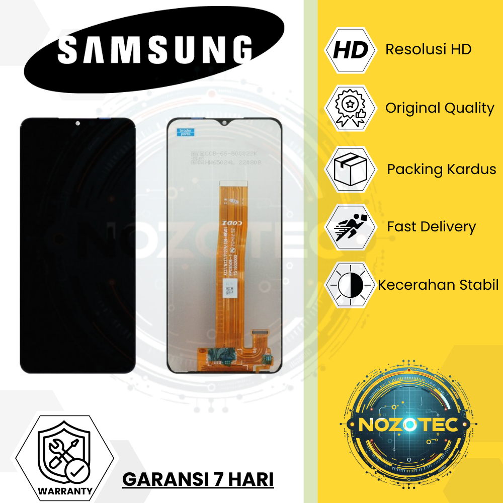 LCD TOUCHSCREEN HP SAMSUNG GALAXY A12 / A125 / A02 / A32 5G / A326 / M02 / M022 / M12 / M127 SPAREPA