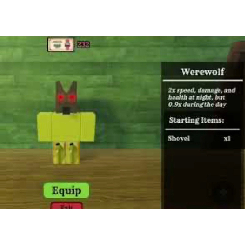 Werewolf class dead rails
