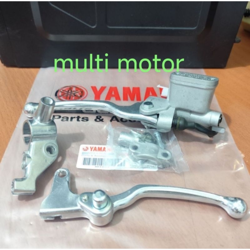 handle kiri plus dudukan handle plus master rem set depan yamaha xeon rc,xeon gt